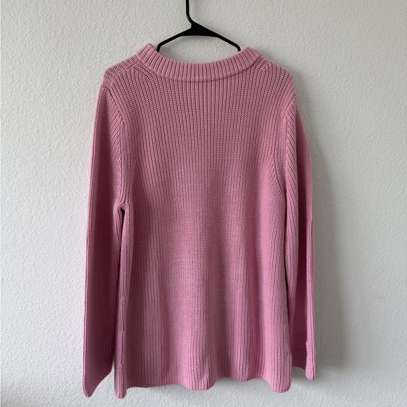 Talbots Pink Crew Neck Sweater - Picture 1 of 8